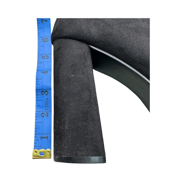 Madden Girl Platform Bootie Black Suede Size 9 - Picture 7 of 11